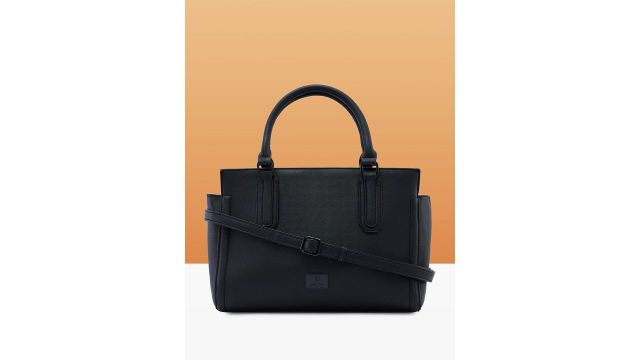 DressBerry X CAPRESE Candy Women Black Large Tote Bag