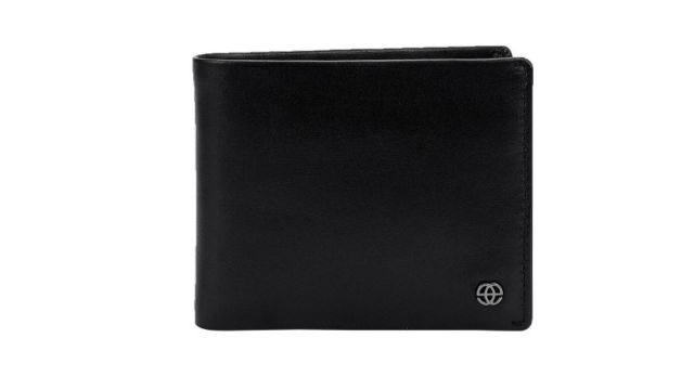 Eske Men RFID Leather Two Fold Wallet