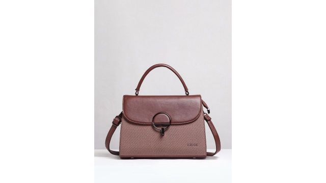 Exotic PU Swagger Shoulder Bag