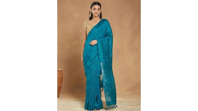 Fabindia Silk Blend Saree