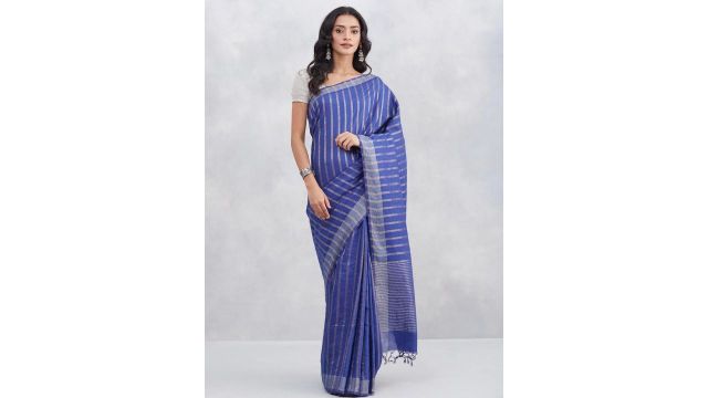 Fabindia Striped Saree