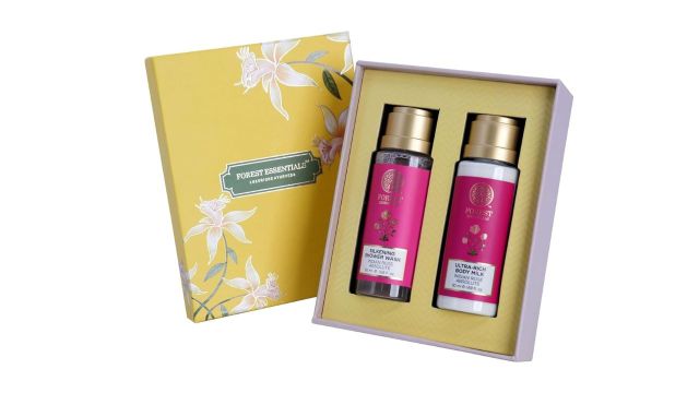 Forest Essentials Indian Rose Body Care Duo Gift Box