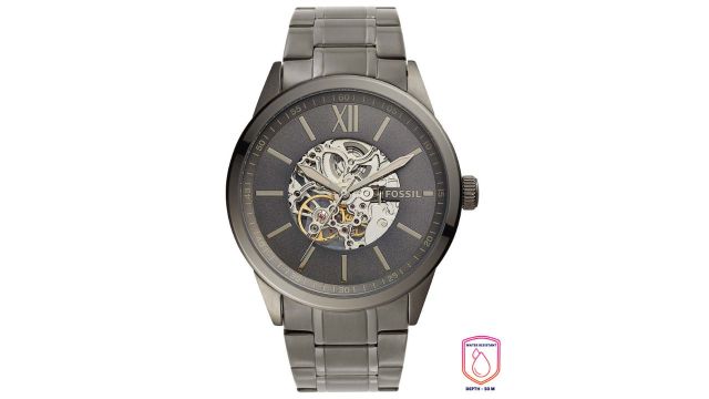 FossilMen Grey Analogue Watch