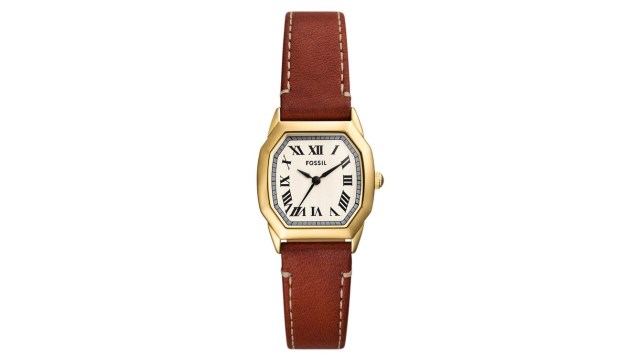 FossilWomen Dial & Leather Straps Analogue Watch AK_ES5364