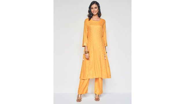 Global Desi Women Kurta with Palazzos