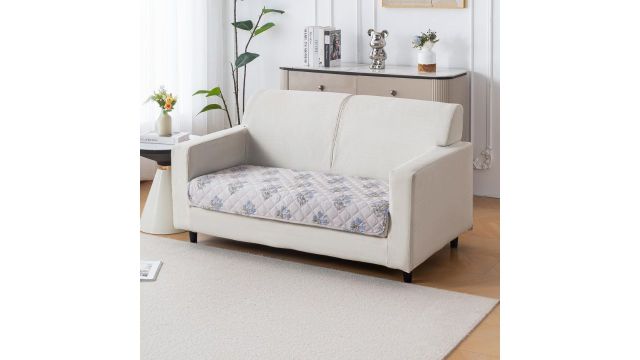 House of Quirk Printed Quilted Sofa Cover