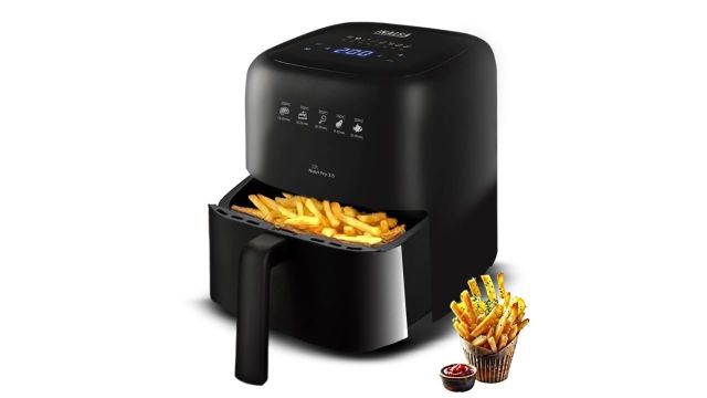 INALSA Air Fryer 3.5 ltr with 8 Preset Menu