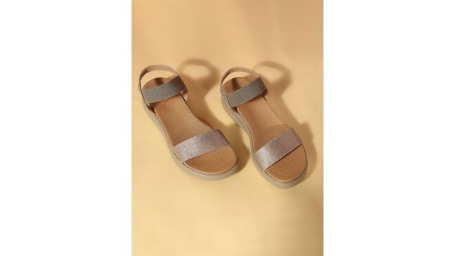 Inc 5 Open Toe Comfort Heels