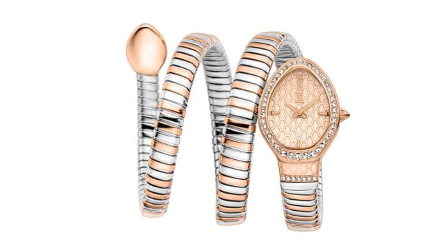 Just Cavalli Carezza Women Textured Dial Analogue Watch