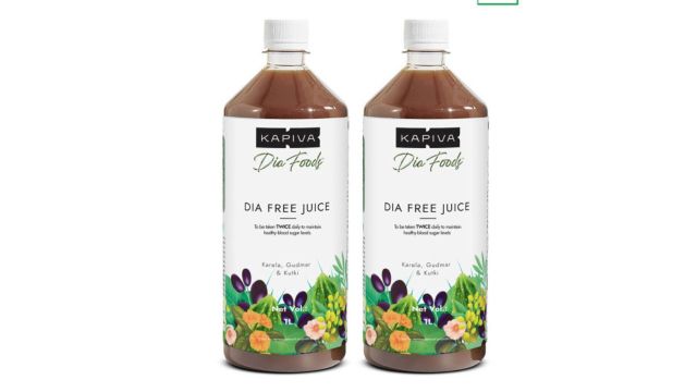 Kapiva Set Of 2 Dia Foods DIA Free Juice - 1L Each
