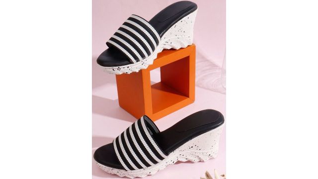 Kook N Keech Black Party Heels (3-inch)