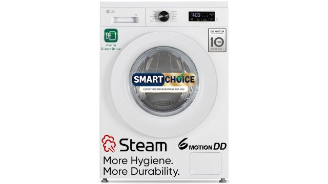 LG Smart Choice 7 kg, 5‑Star, Steam, Inverter Direct Drive, 6 Motion DD (Front Load)