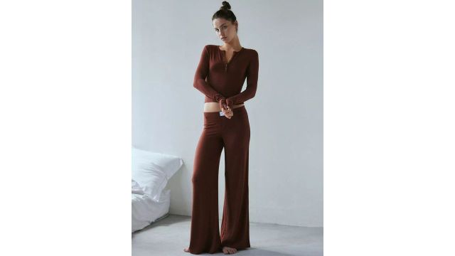 LULU & SKY Women Long Sleeve Loungewear Set