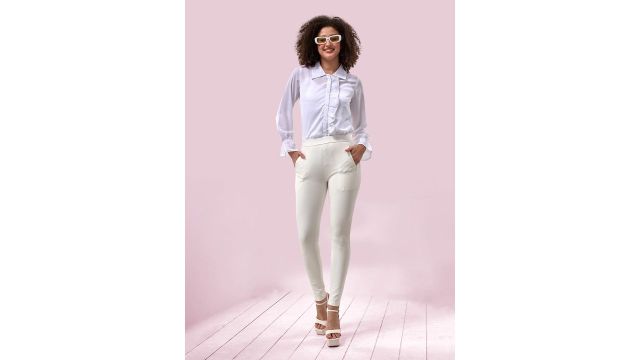 LYRA Women Slim Fit Stretchable Treggings