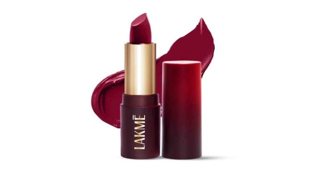 Lakme Cushion Matte Lipstick - Red Crimson