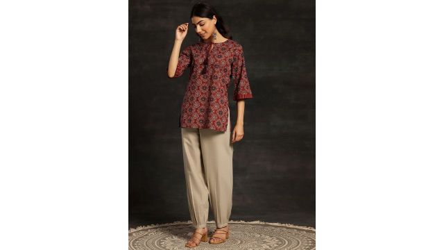 Libas Women Straight Fit Cotton Salwar