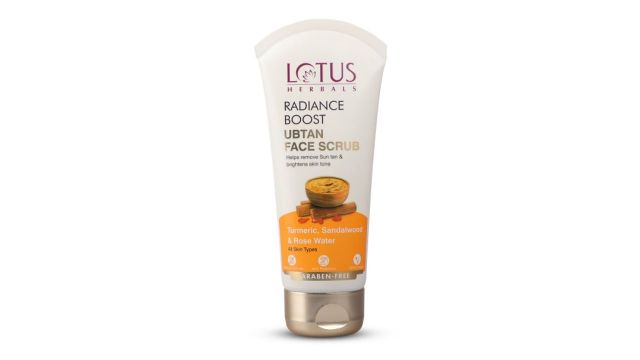 Lotus Herbals Radiance Boost Ubtan Face Scrub