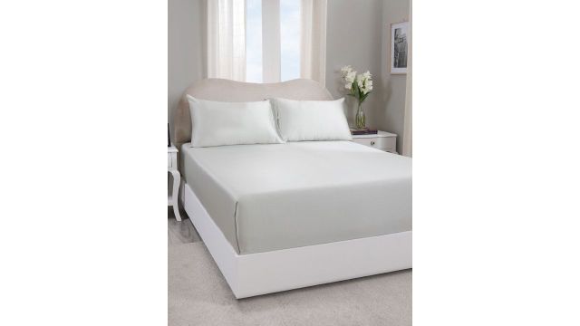 MASPAR Vintage Noemi Green Tencel 300 TC King Bedsheet