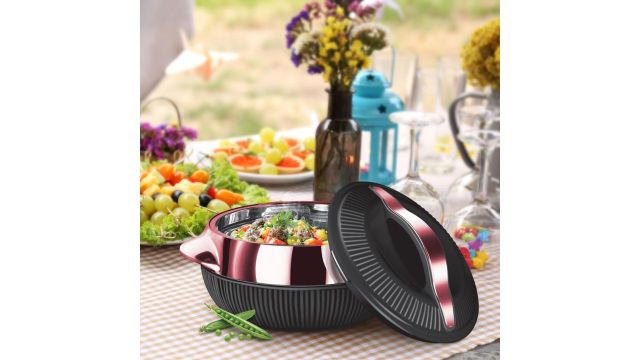 MILTON Fiesta 1500 Inner Stainless Steel Serving Casserole