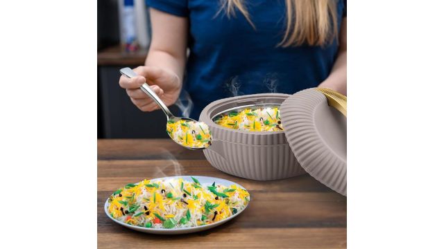 MILTON Oyster Reg. Gift Set PU Insulated Casserole, Set of 3