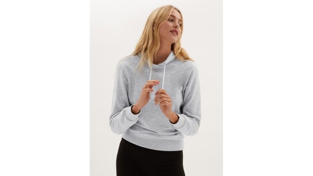 Marks & SpencerWomen Grey Solid Sweatshirt