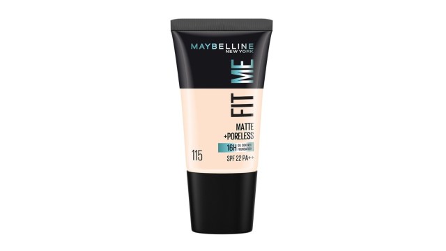 MaybellineNew York Fit Me Matte+Poreless Foundation 18 ml - 115 Ivory