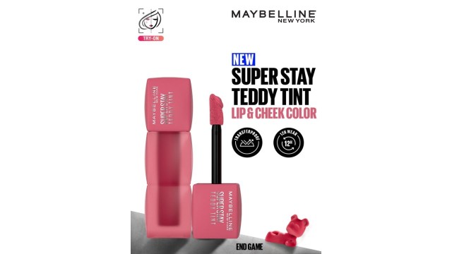 MaybellineNew York Superstay Teddy Tint Lip & Cheek Color 5ml - End Game