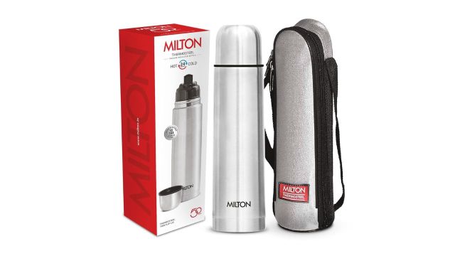 Milton Flip Lid 1000 Thermosteel Water Bottle 1 LTR