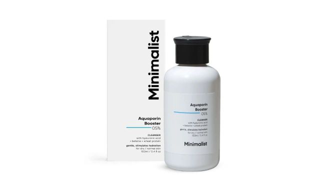 Minimalist 5% Aquaporin Booster Cleanser For Dry Skin