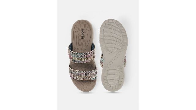 Mochi Women Synthetic Comfort Sandals