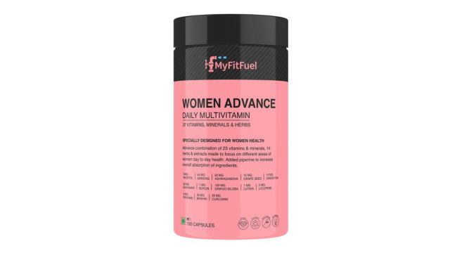MyFitFuel Women Advance Daily Multivitamin – 120 Capsules