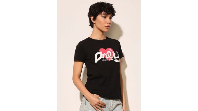 ONLY Women Typography Printed T-shirt