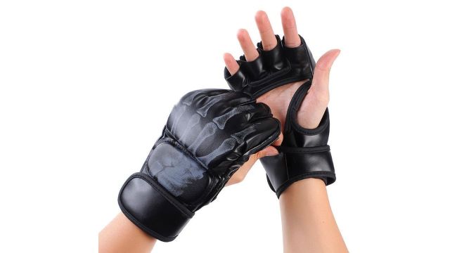 Optifit Boxing Gloves for Adult PU MMA Gloves