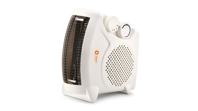 Orient Electric White & Orange Room Heater