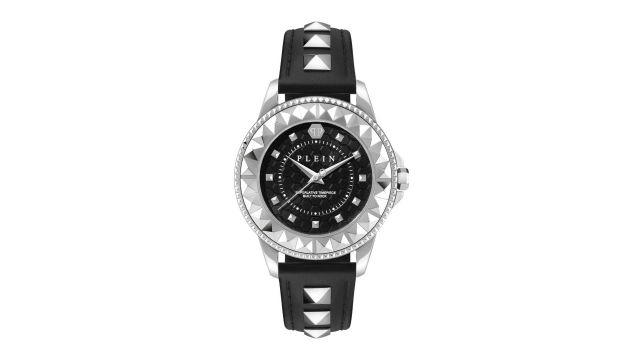 PHILIPP PLEIN Women Brass Dial & Leather Straps Analogue Watch