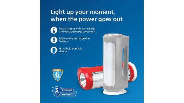 PHILIPS Helio Multi-Functional Emergency Rechargeable LED Lantern