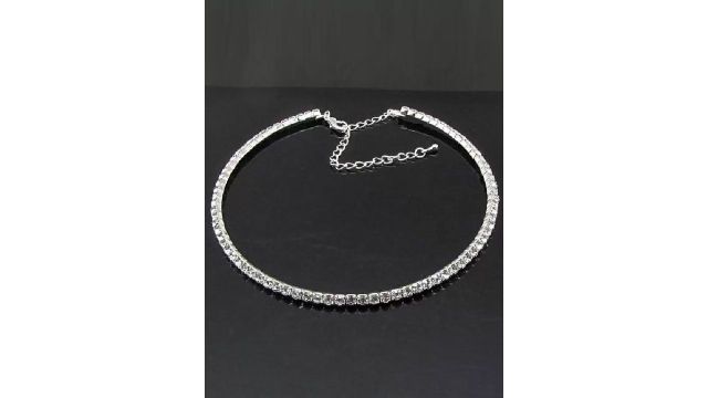 Peora Silver-Plated Cubic Zirconia Necklace