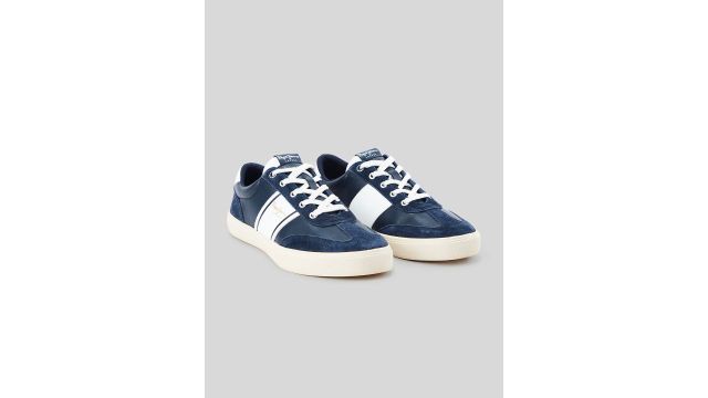 Pepe Jeans Men Colourblocked PU Sneakers