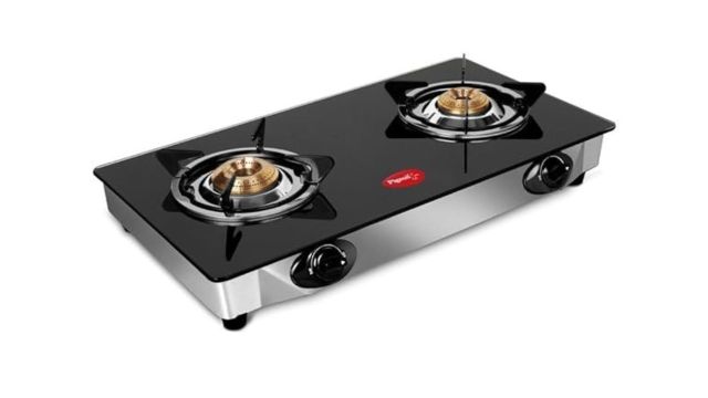 Pigeon by Stovekraft Favourite Glass Top 2 Burner Gas Stove
