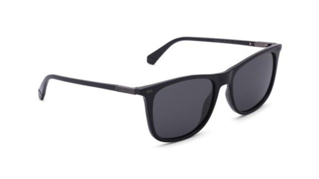 Polaroid Men Grey UV Protected Wayfarer Sunglasses 203919-49