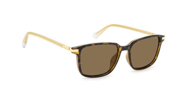 Polaroid Men Square Sunglasses with UV Protected Lens-20671208654SP