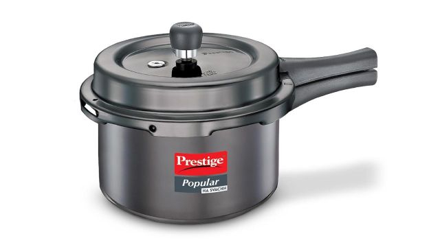 Prestige Popular Svachh Hard Anodised Pressure Cooker(3.0 L)