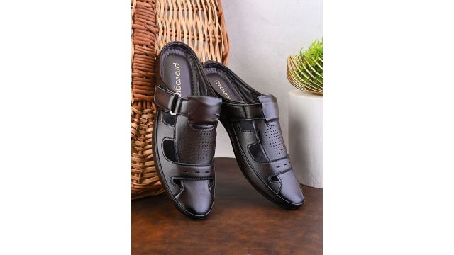 Provogue Men Leather Comfort Sandals