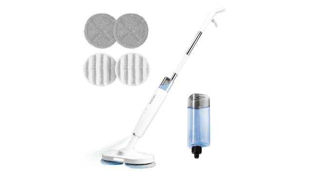 Roboson Electric Spin Mop for Floor Cleaning