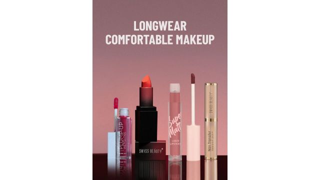 SWISS BEAUTY Non-Transfer Waterproof Matte Lipstick - Royal Maroon 413