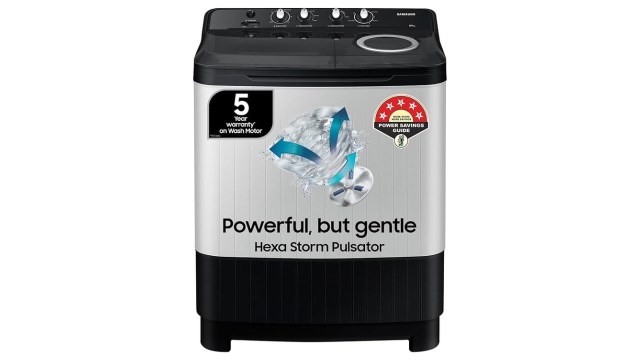 Samsung 8.5 kg, 5 star, Semi-Automatic Top Load Washing Machine