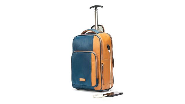 THE ASSEMBLY 3‑Compartment Laptop Roller Case