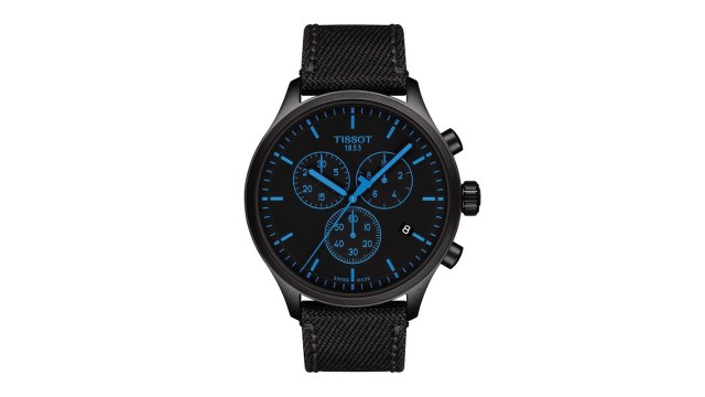 TISSOTMen Black Chronograph Swiss Made Watch T1166173705100
