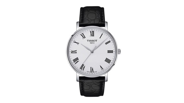 TISSOTMen Leather Straps Analogue Watch T1434101603300