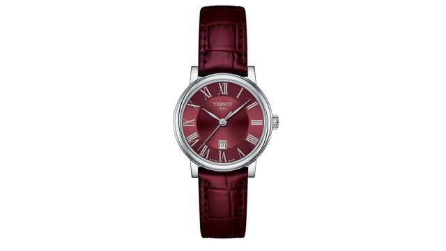 TISSOTWomen Maroon Analogue Watch